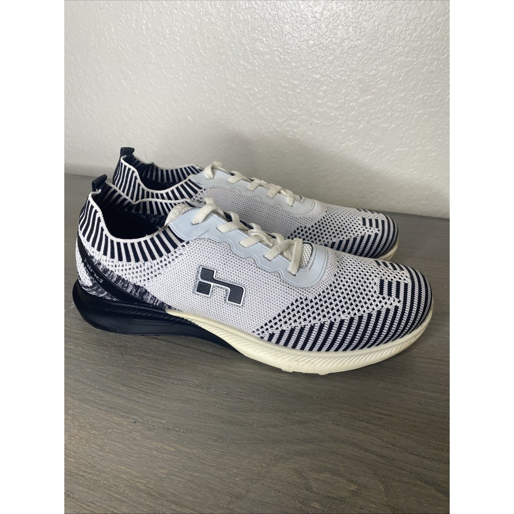 Hind‎ Black/White HW Launch Knit Mesh Athletic Women's Shoes Sneakers, Size 11
